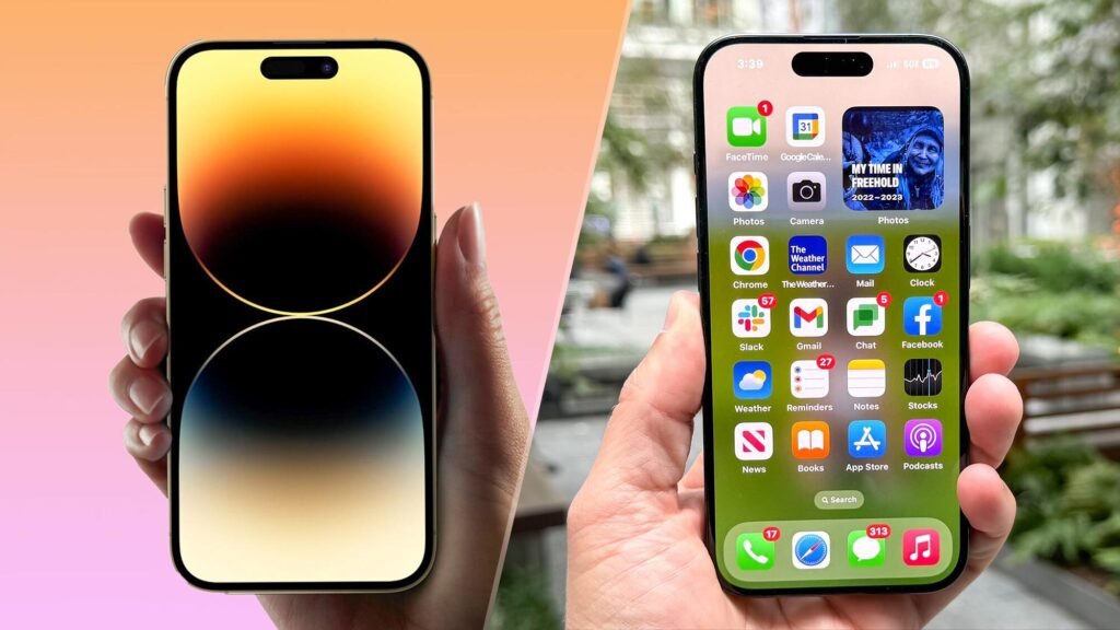 Comparison between iPhone 15 Pro Max and iPhone 16 Pro Max